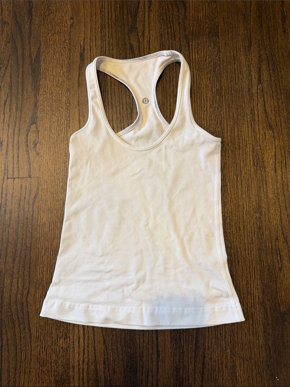 lululemon athletica White Racerback Tank